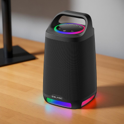 Φορητό Ηχείο Blavec TWS WS-01 Karaoke Portable Bluetooth Speaker 160W with Microphone Black