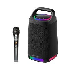 Φορητό Ηχείο Blavec TWS WS-01 Karaoke Portable Bluetooth Speaker 160W with Microphone Black