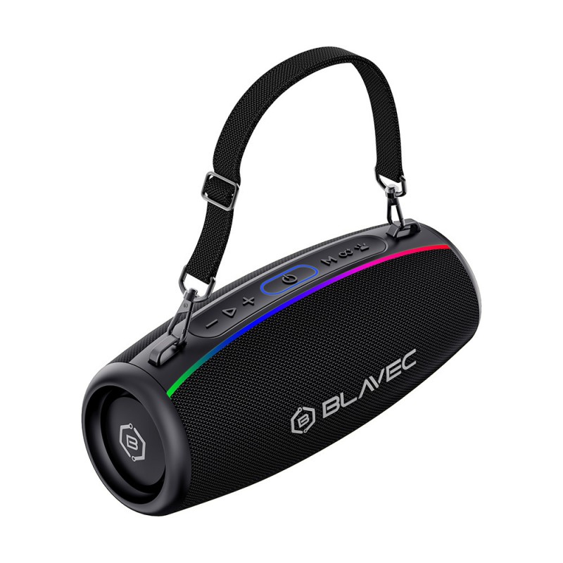Φορητό Ηχείο Blavec TWS WS-02 Bassbox Portable Bluetooth Speaker 120W Black