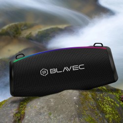 Φορητό Ηχείο Blavec TWS WS-02 Bassbox Portable Bluetooth Speaker 120W Black