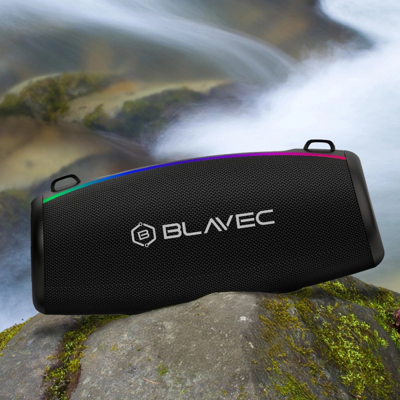 Φορητό Ηχείο Blavec TWS WS-02 Bassbox Portable Bluetooth Speaker 120W Black