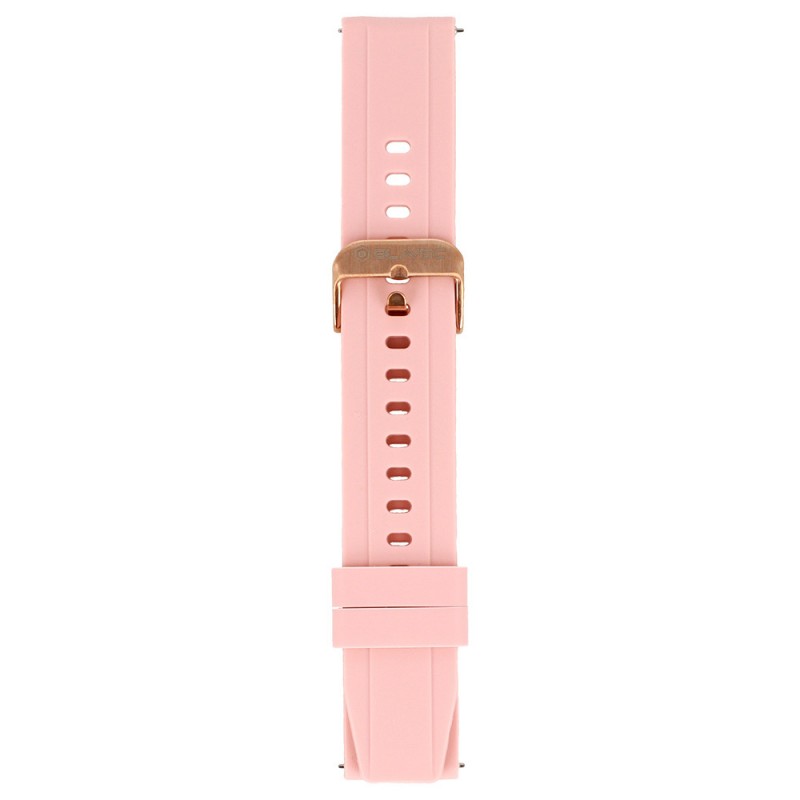 Ανταλλακτικό λουράκι Blavec W-17 Amber Silicone Pink Watch Band για Huawei Watch GT4 (41mm)  / Huawei Watch GT  5 (41MM)  / GT 5 Pro / Honor S1 (18mm)
