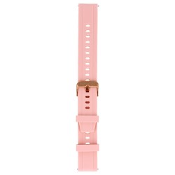 Ανταλλακτικό λουράκι Blavec W-17 Amber Silicone Pink Watch Band για Huawei Watch GT4 (41mm)  / Huawei Watch GT  5 (41MM)  / GT 5 Pro / Honor S1 (18mm)