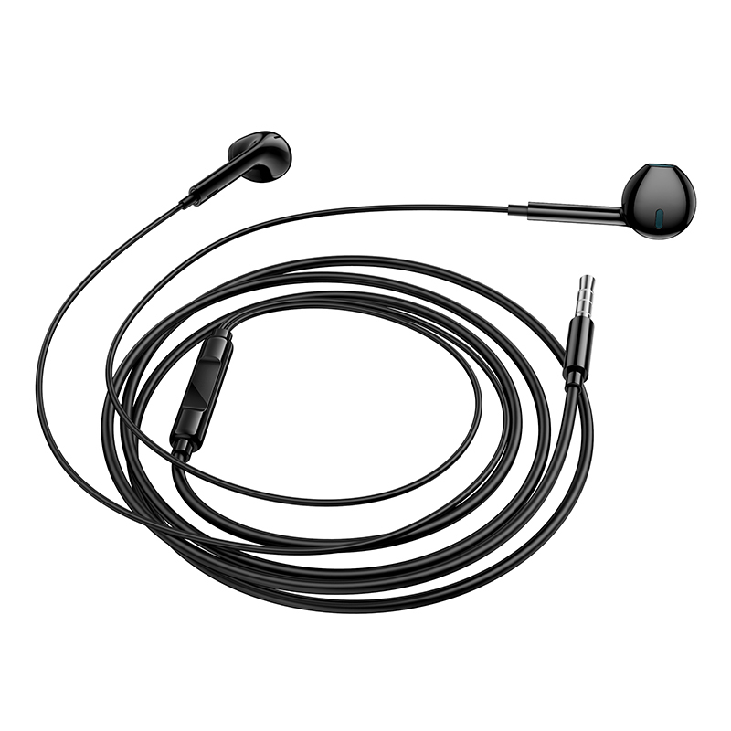 Ακουστικά Handsfree Borofone BM100 Fuente & Μικρόφωνο Black