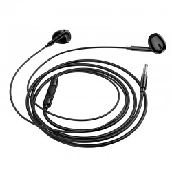 Ακουστικά Handsfree Borofone BM100 Max Fuente & Μικρόφωνο Black