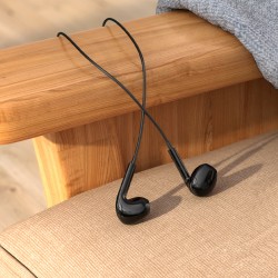 Ακουστικά Handsfree Borofone BM100 Max Fuente & Μικρόφωνο Black