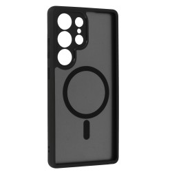Θήκη Full Matte Mag Cover Samsung Galaxy S25 Ultra 5G S938 Black