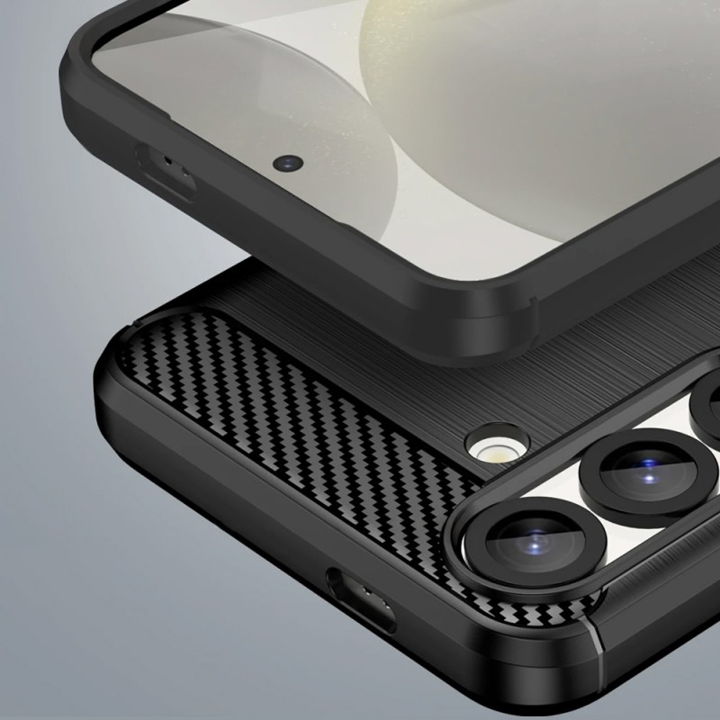 Θήκη Carbon Case Samsung Galaxy A55 SM-A556 Black