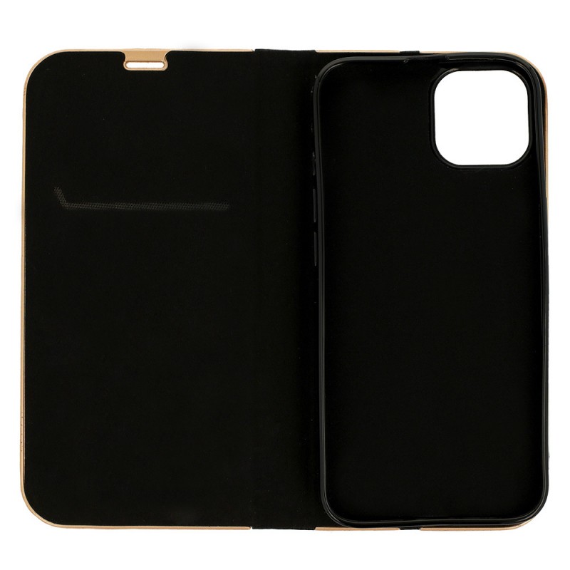 Θήκη Book Case with frame Apple iPhone 12 Pro (6.1") Black