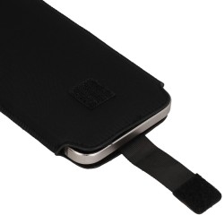 Θήκη HIT Pouch Case XXL Samsung S25 Ultra/S24 Ultra/M35/M23/A16 5G/Xiaomi Redmi 14C Design 1 Black