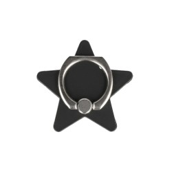 Δαχτυλίδι Συγκράτησης Κινητού Star Ring Holder Black