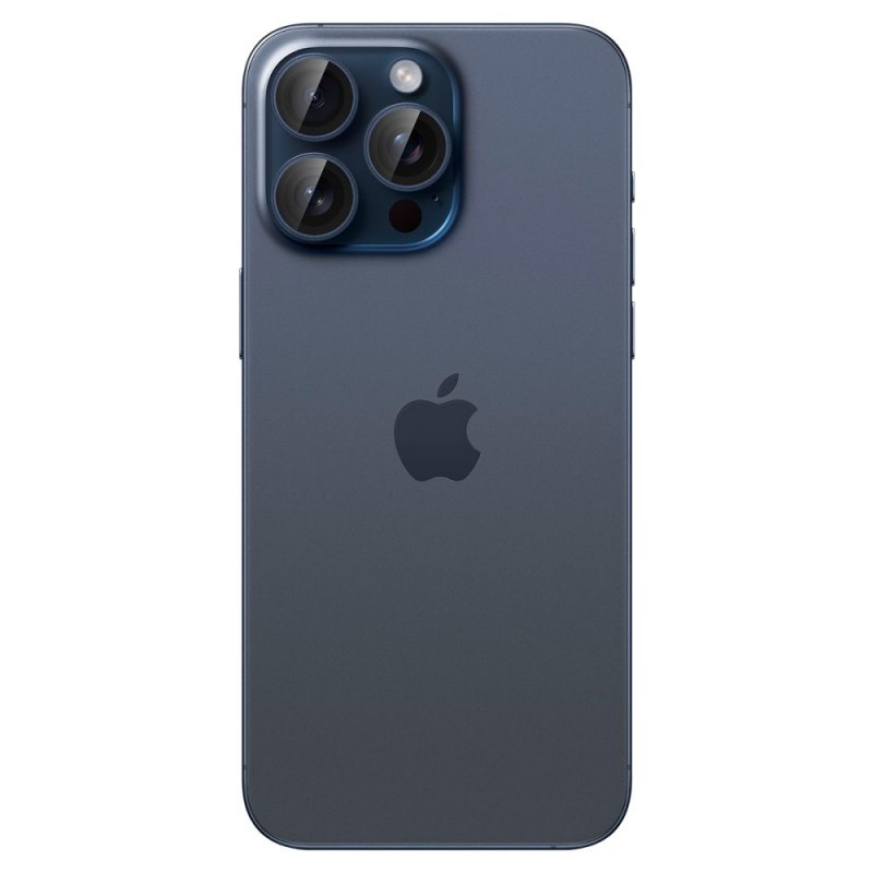 Γυαλί Προστασίας Spigen Optik.Tr Ez Fit Camera Lens Apple iPhone 14 Pro (6.1")/14 Pro Max (6.7")/ 15 Pro (6.1")/15 Pro Max (6.7") (AGL07164) Blue Titanium (2τμχ)