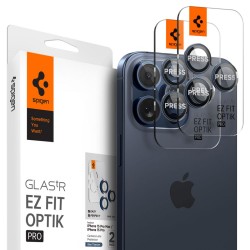 Γυαλί Προστασίας Spigen Optik.Tr Ez Fit Camera Lens Apple iPhone 14 Pro (6.1")/14 Pro Max (6.7")/ 15 Pro (6.1")/15 Pro Max (6.7") (AGL07164) Blue Titanium (2τμχ)