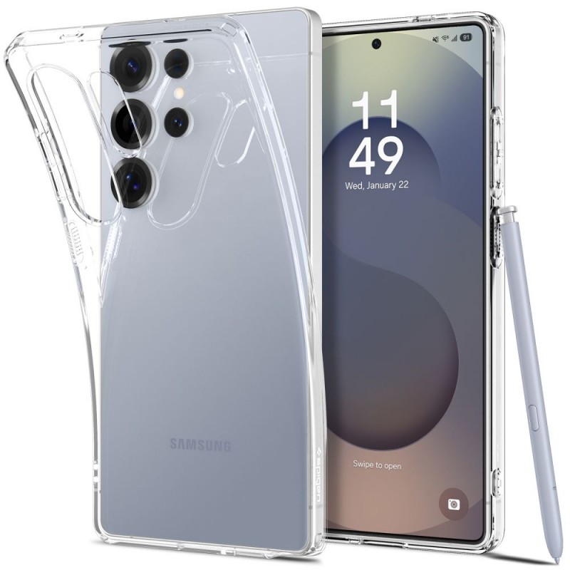 Θήκη Spigen Liquid Crystal Samsung Galaxy S25 Ultra 5G SM-S938 Crystal Clear (ACS08948)