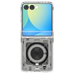 Θήκη Spigen Ultra Hybrid Pro Mag Magsafe Case Samsung Galaxy Z Flip7 SM-F766 5G Clear