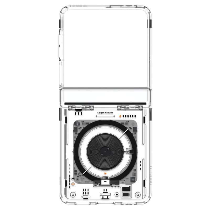Θήκη Spigen Ultra Hybrid Pro Mag Magsafe Case Samsung Galaxy Z Flip7 SM-F766 5G Clear