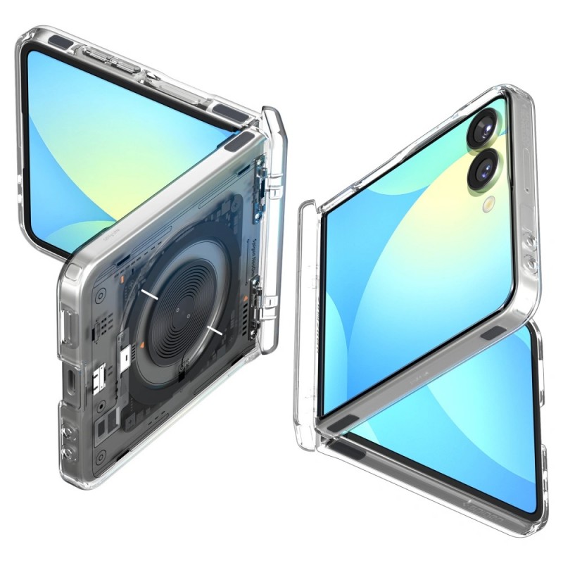 Θήκη Spigen Ultra Hybrid Pro Mag Magsafe Case Samsung Galaxy Z Flip7 SM-F766 5G Clear