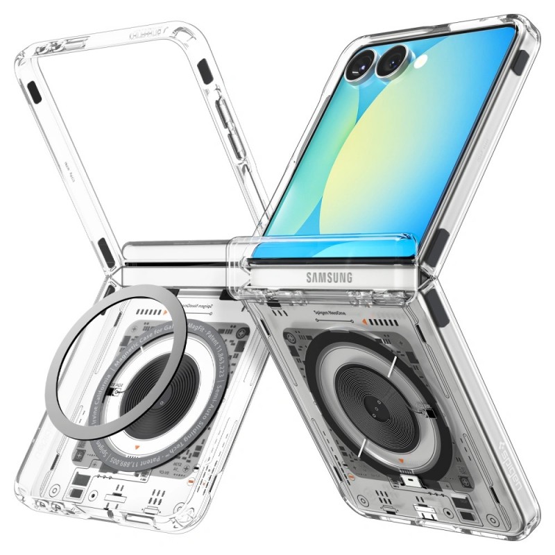 Θήκη Spigen Ultra Hybrid Pro Mag Magsafe Case Samsung Galaxy Z Flip7 SM-F766 5G Clear