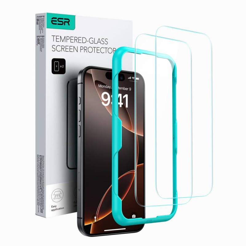 Γυαλί Προστασίας ESR Apple iPhone 16 Pro Max (6.9") Tempered Glass Clear (2τμχ)