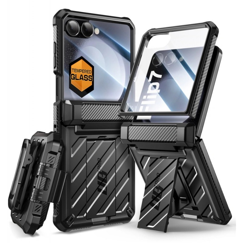 Θήκη Supcase Unicorn Beetle Pro Case Samsung Galaxy Z Flip7 SM-F766 5G Black