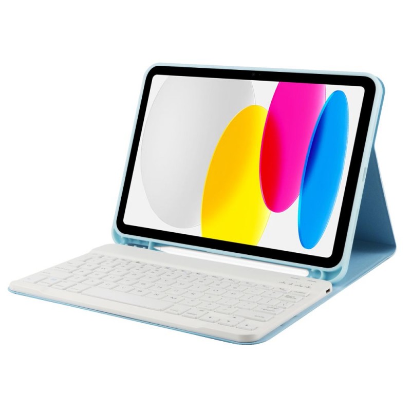 Θήκη Tech-Protect Πληκτρολογίου/ Υποδοχή Γραφίδας & Keyboard Apple Ipad 10.9” 10 / 2022 / 11” 11 / 2025 Sky Blue