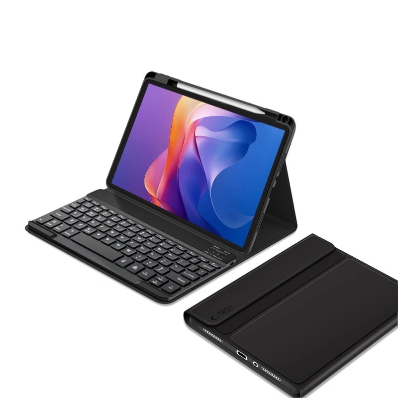 Θήκη Tech-Protect SC Pen Πληκτρολογίου/ Υποδοχή Γραφίδας & Keyboard Xiaomi Redmi Pad 2 11.0"Black 