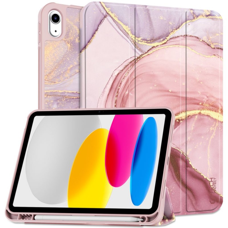 Θήκη Tech-Protect SC  Pen Apple iPad 10.9” 10 / 2022 / 11” 11 / 2025 Marble