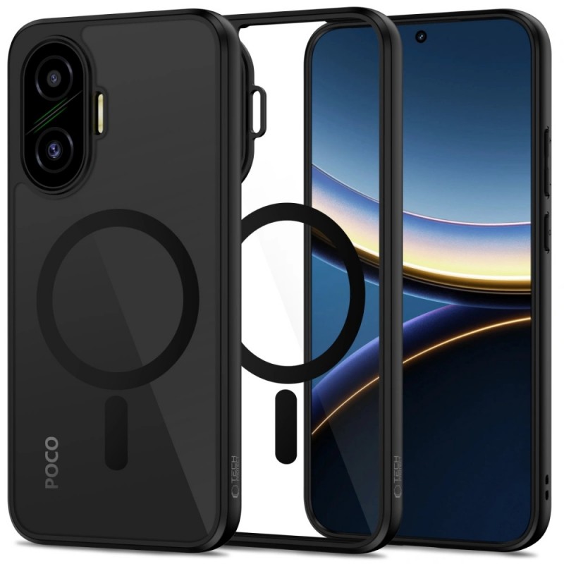 Θήκη Tech-Protect Magmat Magsafe Case Xiaomi Poco F7 5G / Redmi Turbo 4 Pro 5G Black / Clear