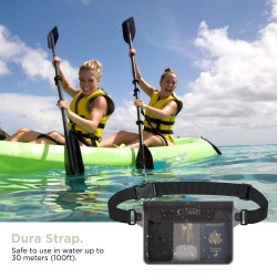 Θήκη Tech-Protect UWP10 Universal Waterproof Pouch 10" Black / Clear