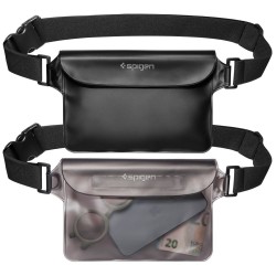 Θήκη Spigen Aqua Shield A620 Universal Waterproof Waist Bag Pouch (2τμχ) Black / Clear