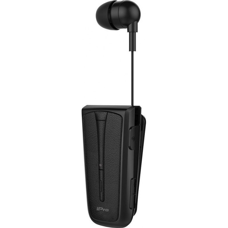 Ακουστικό Bluetooth iPro RH219s Retractable Black