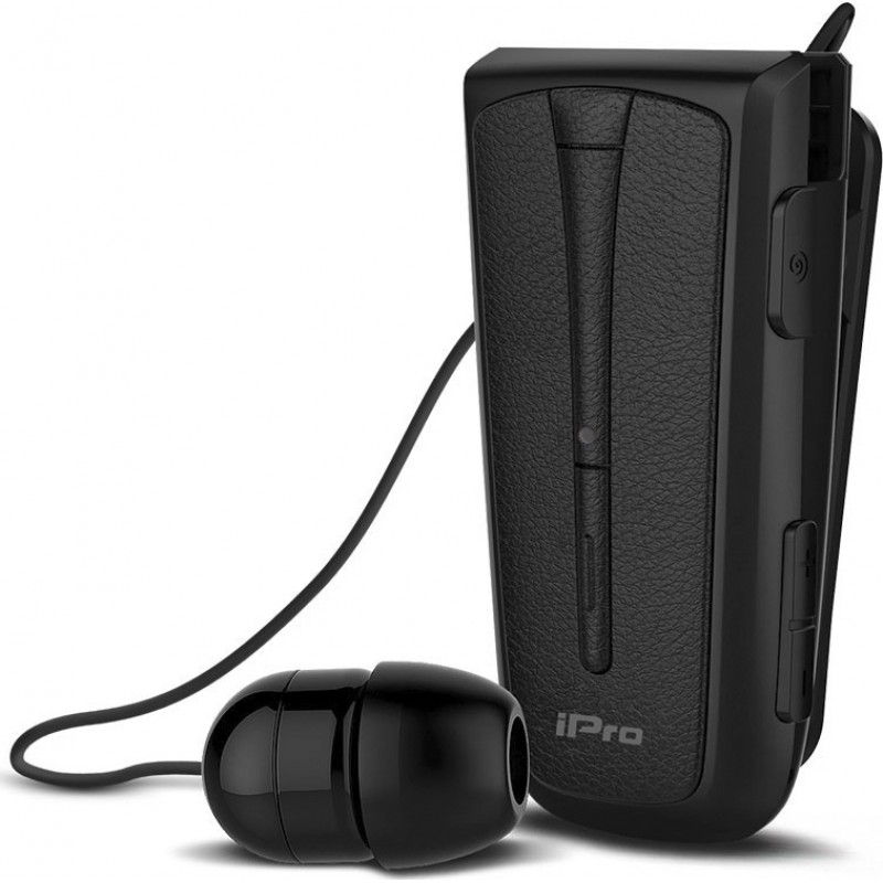 Ακουστικό Bluetooth iPro RH219s Retractable Black