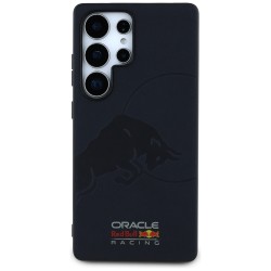Θήκη Red Bull Leather Meshed Debossed Logo MagSafe Case for Samsung Galaxy S25 Ultra 5G S938 Navy