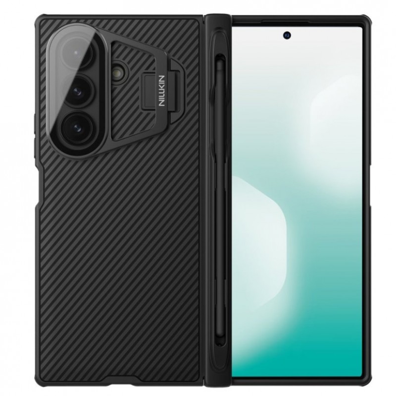 Θήκη Nillkin CamShield Prop Magnetic Pen Slot (Transparent Camera Lens) Samsung Galaxy Z Fold7 5G SM-F966 Black
