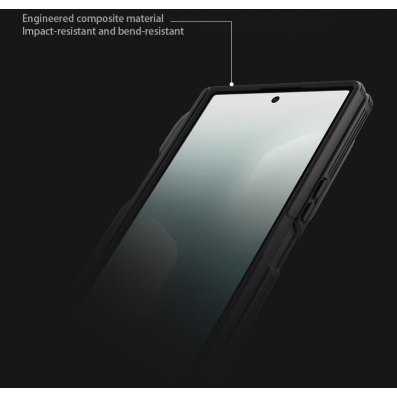 Θήκη Nillkin CamShield Prop Magnetic Pen Slot (Transparent Camera Lens) Samsung Galaxy Z Fold7 5G SM-F966 Black