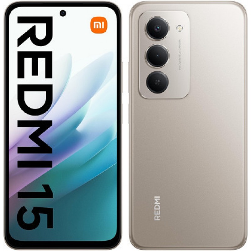 Xiaomi Redmi 15 4G Dual SIM (6GB/128GB) Titan Gray