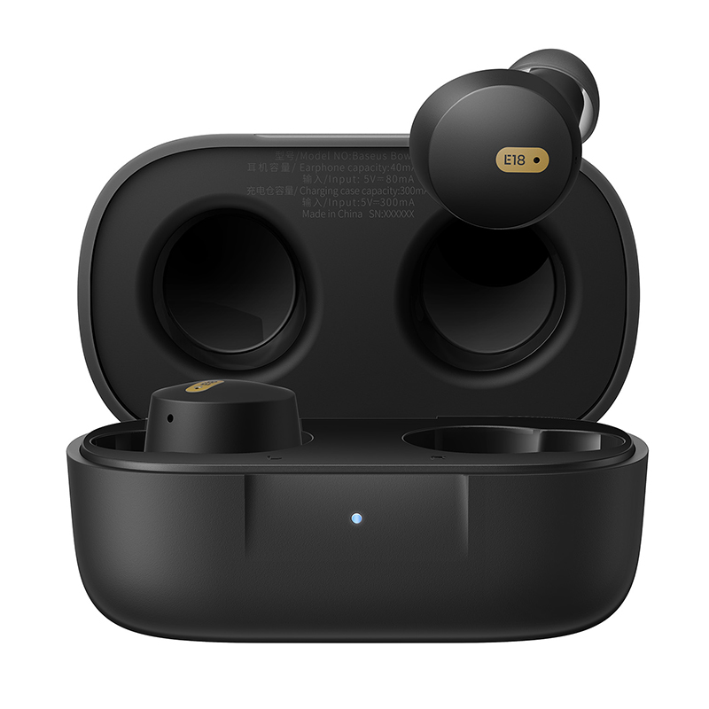 Ακουστικά Bluetooth Baseus Bowie E18 True Wireless Earphones Cosmic Black