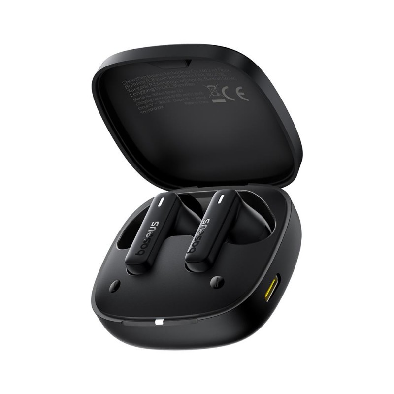 Ακουστικά Bluetooth Baseus Bowie E19 True Wireless Earphones Cluster Black
