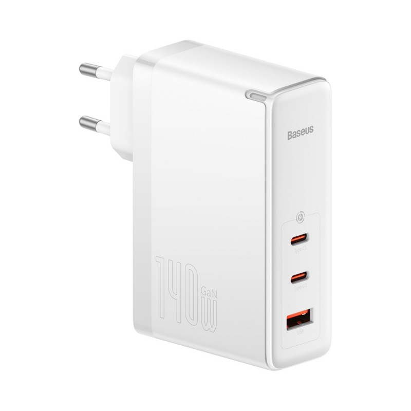 Φορτιστής Ταξιδίου GaN5 Pro 140W 2x USB-C 1x USB & Kαλωδιο Type-C 240W White Φορτιστής Ταξιδίου GaN5 Pro 140W 2x USB-C 1x USB & Kαλωδιο Type-C 240W White