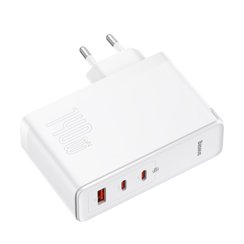 Φορτιστής Ταξιδίου GaN5 Pro 140W 2x USB-C 1x USB & Kαλωδιο Type-C 240W White Φορτιστής Ταξιδίου GaN5 Pro 140W 2x USB-C 1x USB & Kαλωδιο Type-C 240W White
