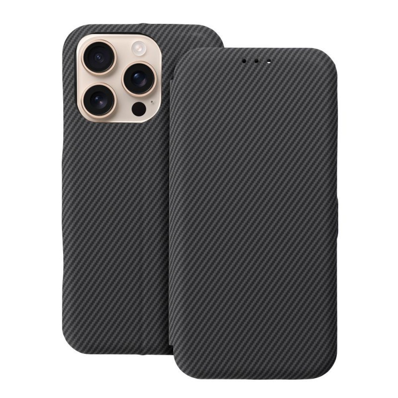 Θήκη Folio Side Magnet Book Case Apple iPhone 16 (6.1") Grey