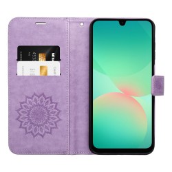 Θήκη Mezzo Book Case Xiaomi Redmi Note 14 5G / Poco M7 Pro Mandala Purple