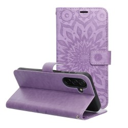 Θήκη Mezzo Book Case Xiaomi Redmi Note 14 5G / Poco M7 Pro Mandala Purple