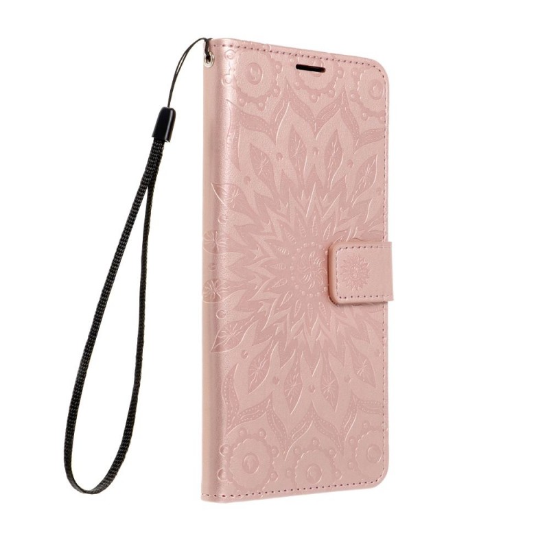 Θήκη Mezzo Book Case Xiaomi Redmi Note 14 5G / Poco M7 Pro Mandala Rose Gold