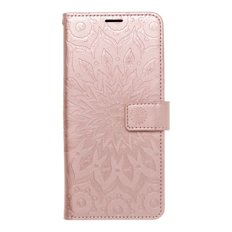 Θήκη Mezzo Book Case Xiaomi Redmi Note 14 Pro 5G / 14 Pro Plus+ 5G Mandala Rose Gold