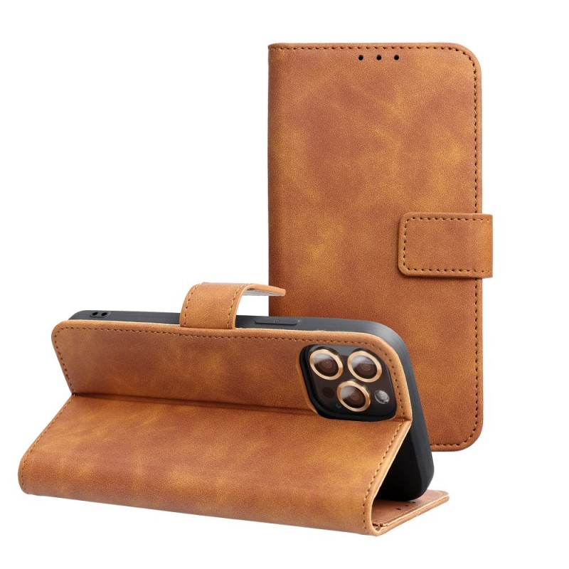 Θήκη Book Tender Xiaomi Redmi Note 14 Pro 5G / 14 Pro+ Plus 5G Brown