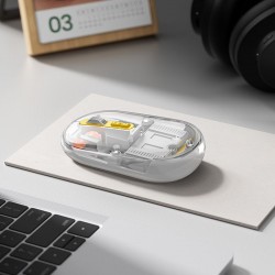 Ποντίκι Ασύρματο Hoco GM35 Dual-Mode Silent Wireless Mouse White Ποντίκι Ασύρματο Hoco GM35 Dual-Mode Silent Wireless Mouse White