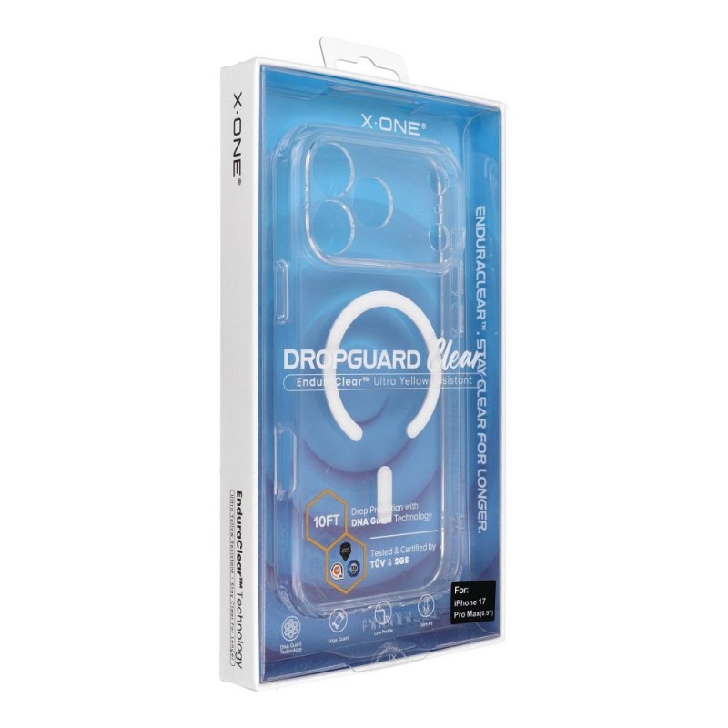 Θήκη X-ONE Endura Clear Case (MagSafe compatible) iPhone 17 Pro Max (6.9") Transparent