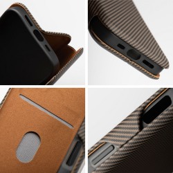 Θήκη Folio Side Magnet Book Case Compatible With S-Pen For Samsung S25 Ultra S938 Brown
