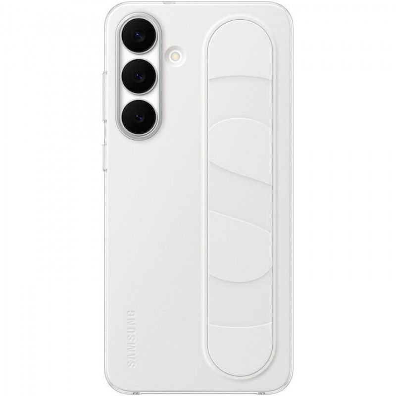 Θήκη Samsung Standing Grip Cover Galaxy S25 FE 5G S731 White (Original)